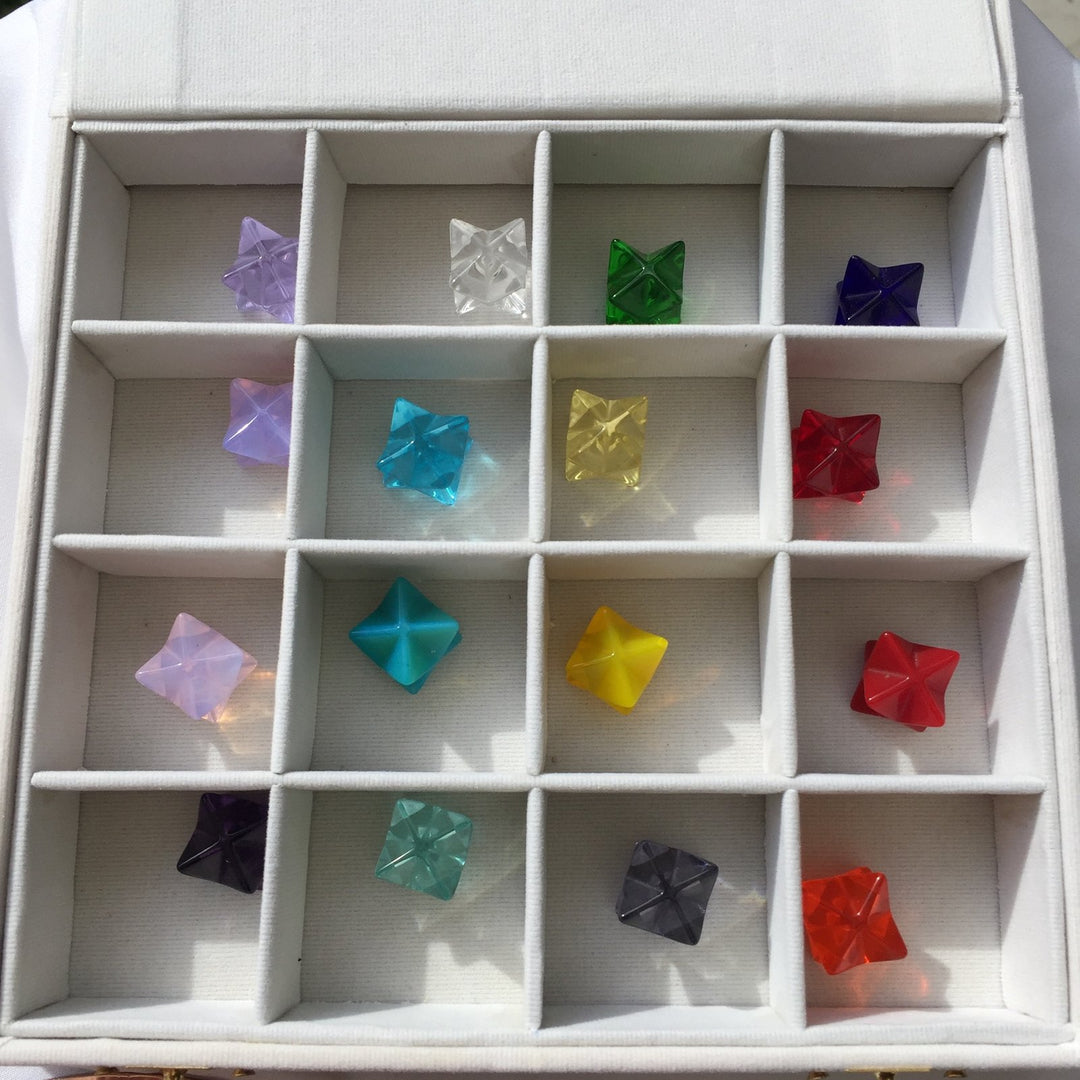 Merkaba Boxed Set Small with Silver Grid (MER017a)