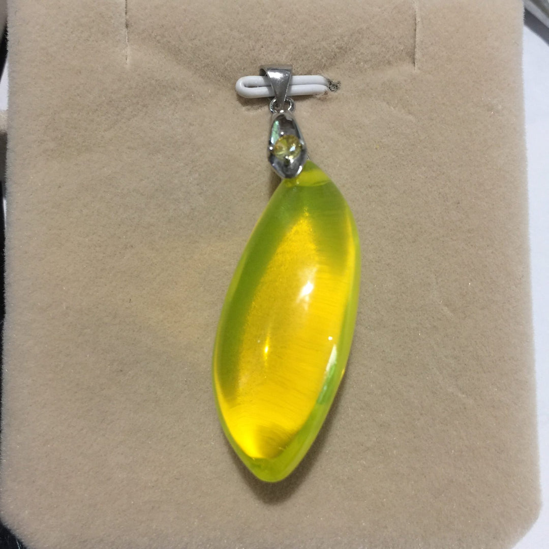 Electric Yellow Andara Polished Pendant 8g (PI150)R