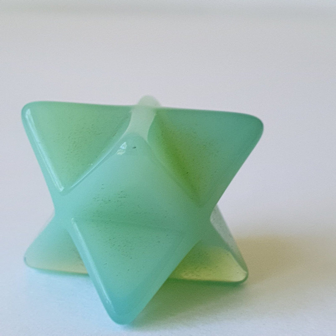 Merkaba Large, Opaque Green (MER050)