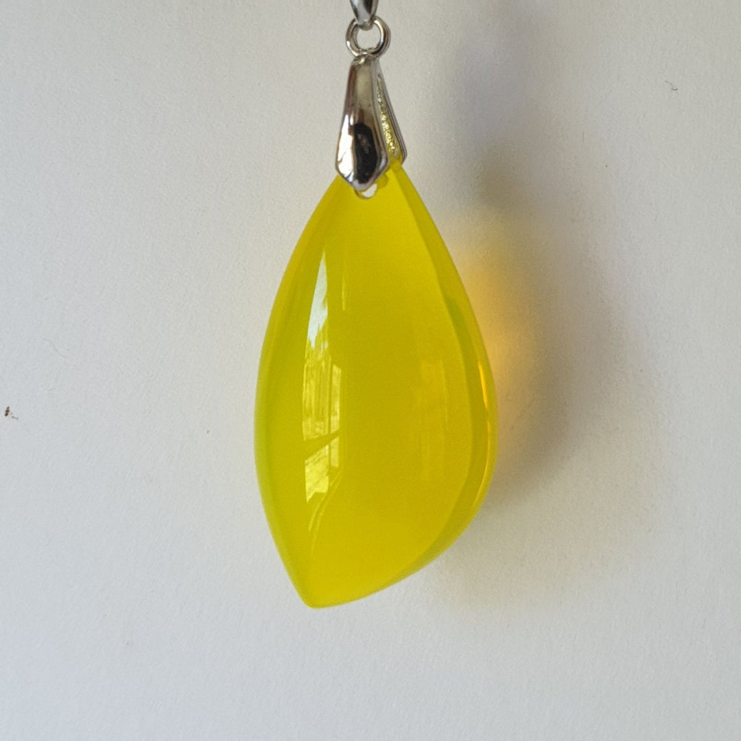 Electric Yellow Andara Polished Pendant 8g (PI150)R