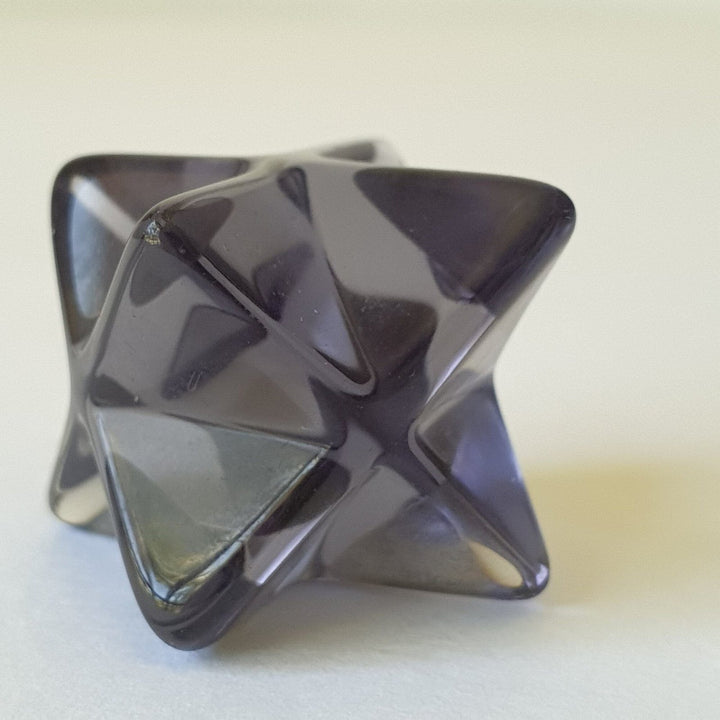 Merkaba Large, Silver Black (MER043)