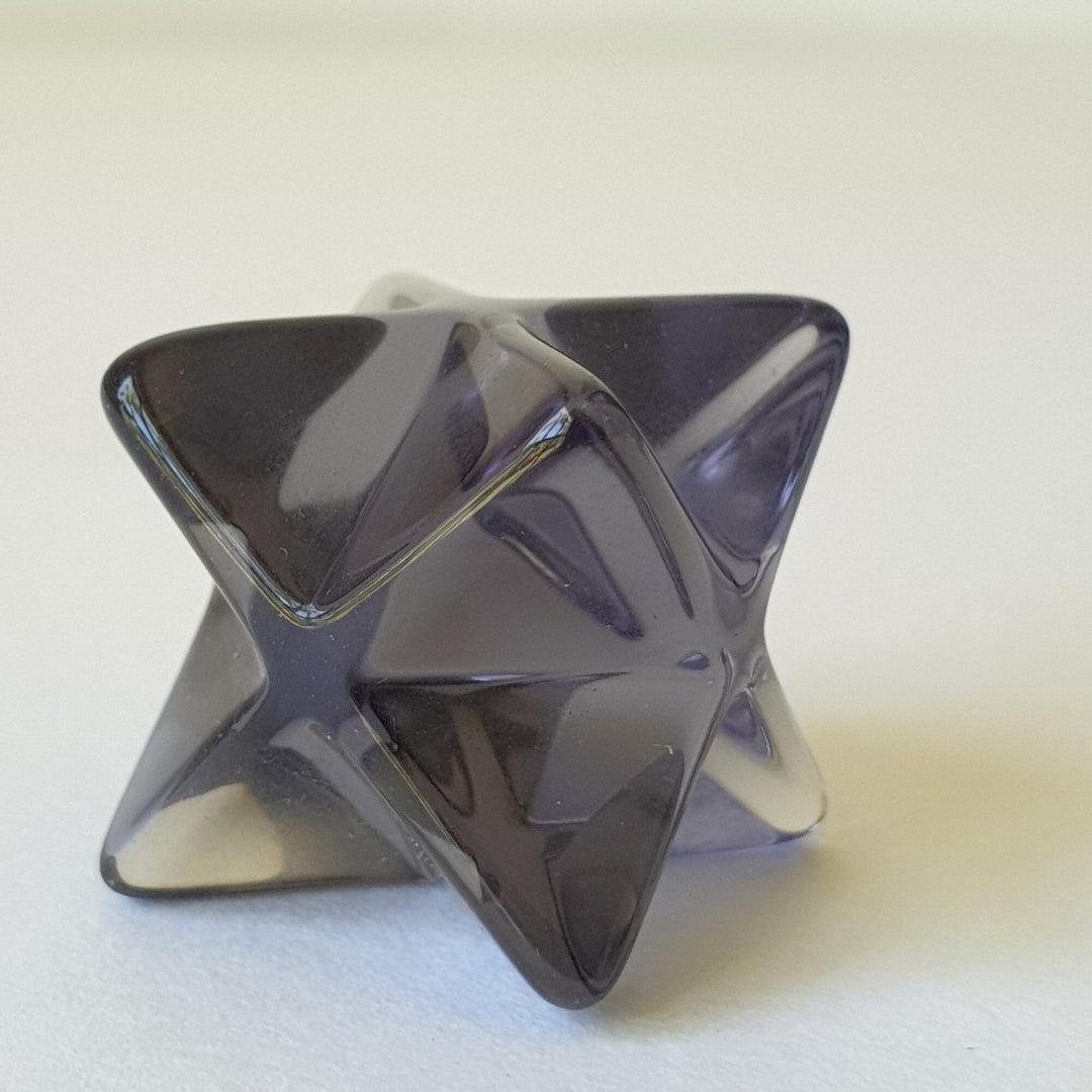 Merkaba Large, Silver Black (MER043)